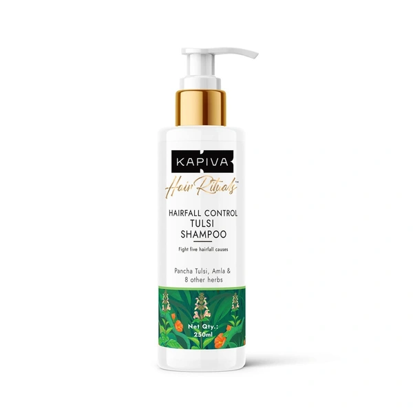KAPIVA Tulsi Anti-Hairfall Shampoo - Kapiva - 200ml