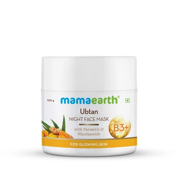 MAMA EARTH Ubtan Night Face Mask - Mama Earth - 200g
