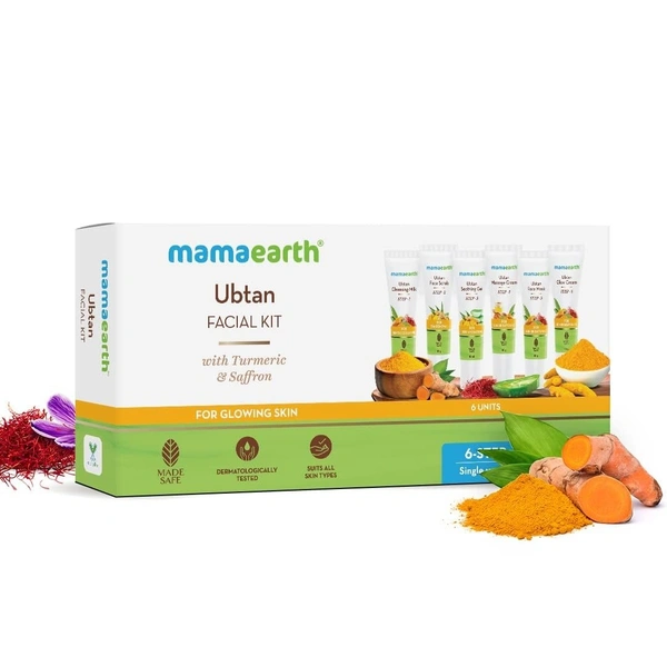 MAMA EARTH Ubtan Facial Kit - Mama Earth - 60g