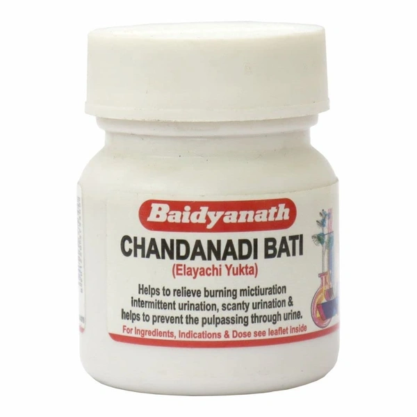 BAIDYANATH Chandanadi Bati - Baidyanath - 40Tablet