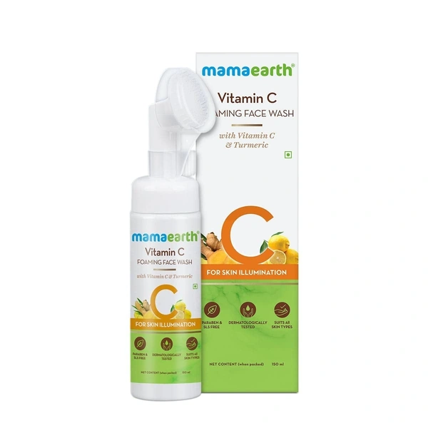 MAMA EARTH Vitamin C Foaming Face Wash - Mama Earth - 150ml