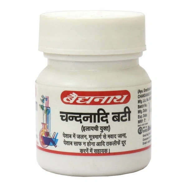 BAIDYANATH Chandanadi Bati - Baidyanath - 40Tablet