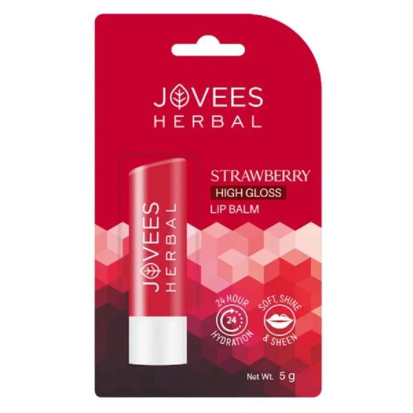 JOVEES HERBAL CARE Strawberry High Gloss Lip Balm  - Jovees  - 5G