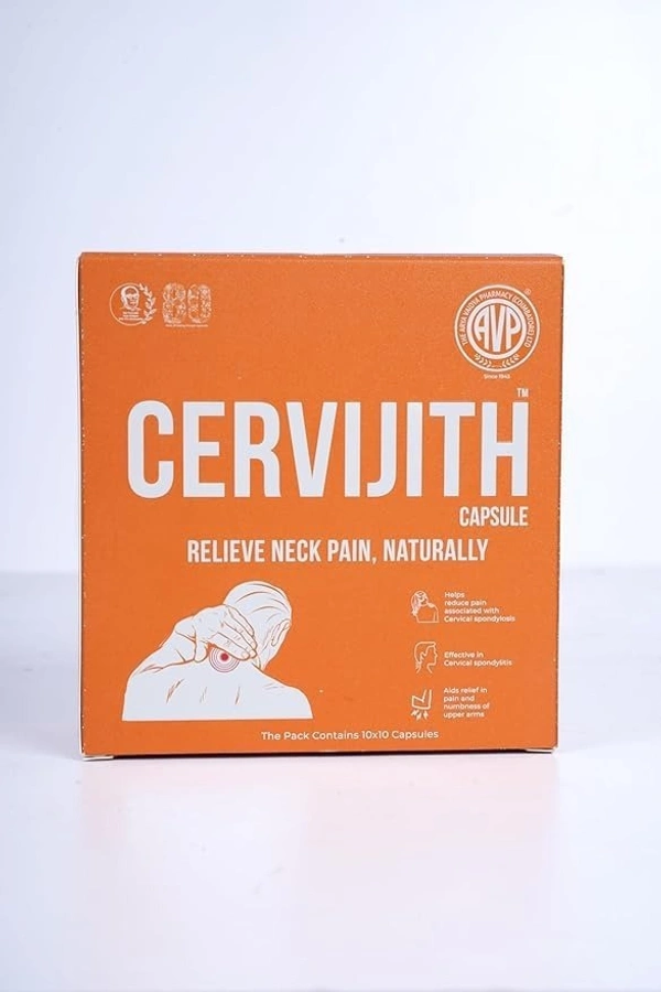 THE ARYA VAIDYA PHARMACY Cervijith Capsule - AVP - 10 Capsules