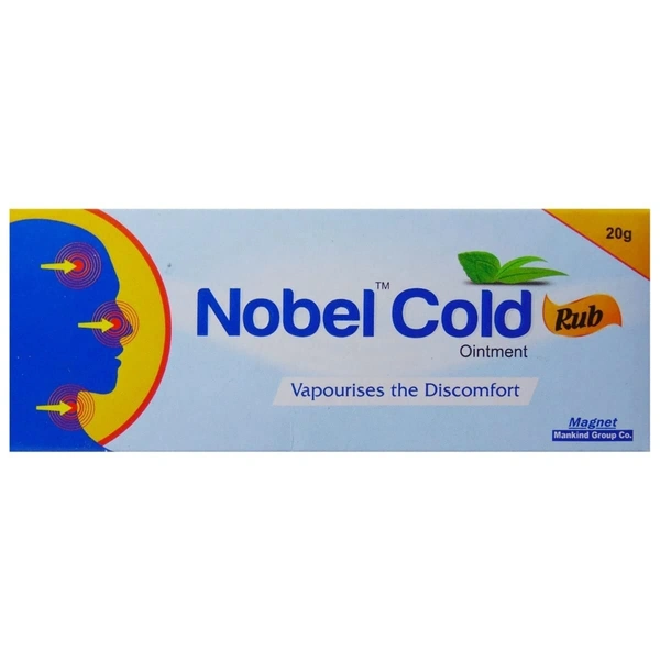 MANKIND PHARMA Nobel-Cold Rub Ointment - Mankind - 20g