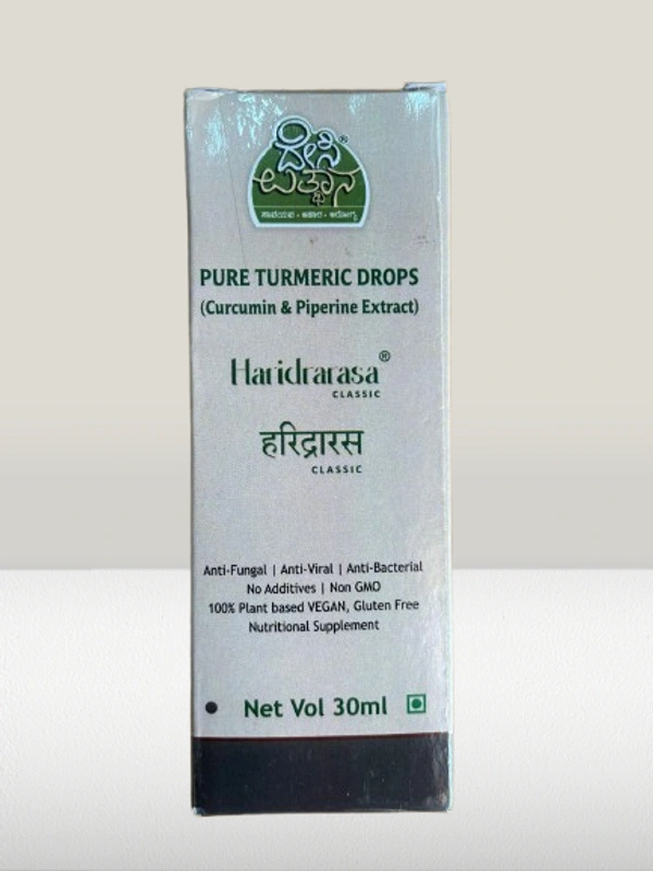 DESI UTHANA  Haridrarasa Drops -  Desi Utthana - 30ML