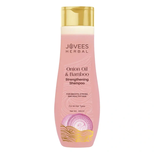 JOVEES HERBAL CARE Red Onion Oil & Bamboo Strengthening Shampoo - Jovees - 300ml