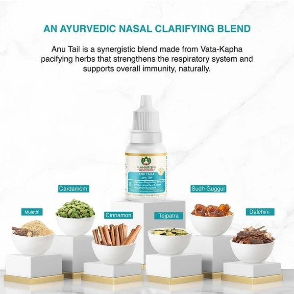 MAHARISHI AYURVEDA  Anu Taila - Maharshi - 10ml