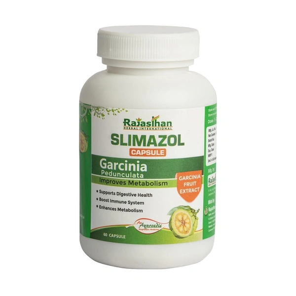 RAJASTHAN HERBALS  Slimazol Capsule - Rajasthan  - 60 Capsules