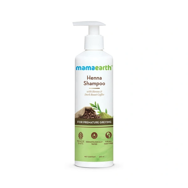 MAMA EARTH Henna Shampoo - Mama Earth - 250Ml