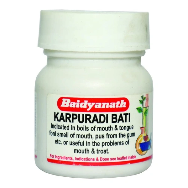 BAIDYANATH Karpooradi Bati - Baidyanath - 40Tablet