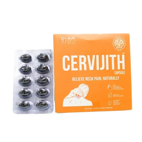 THE ARYA VAIDYA PHARMACY Cervijith Capsule - AVP - 10 Capsules