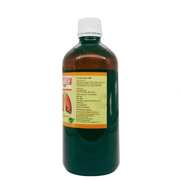 SHANKAR PHARMACEUTIC Shankkof Syrup - Shankar - 450ml
