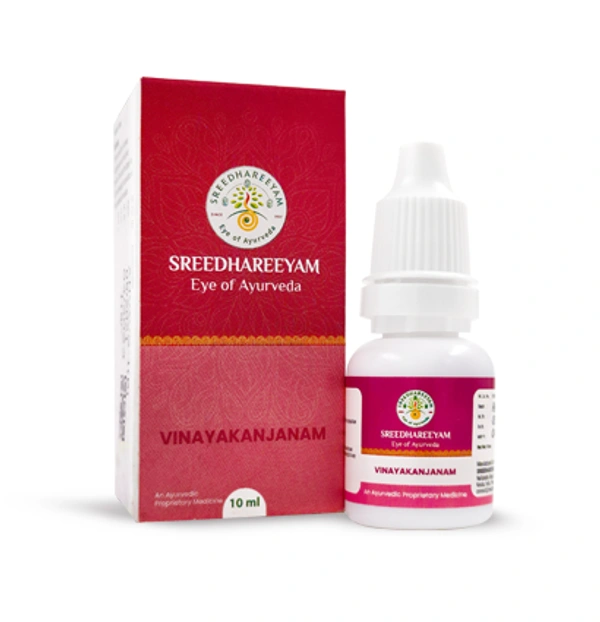 SREEDHAREEYAM Vinayakanjanam Eye Drops - Sreedhareeyam - 10Ml