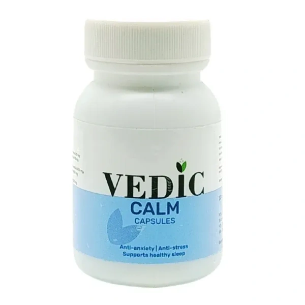 VEDIC BIO LABS PVT LTD Vedic Calm Capsule - Vedic  - 30 Capsules