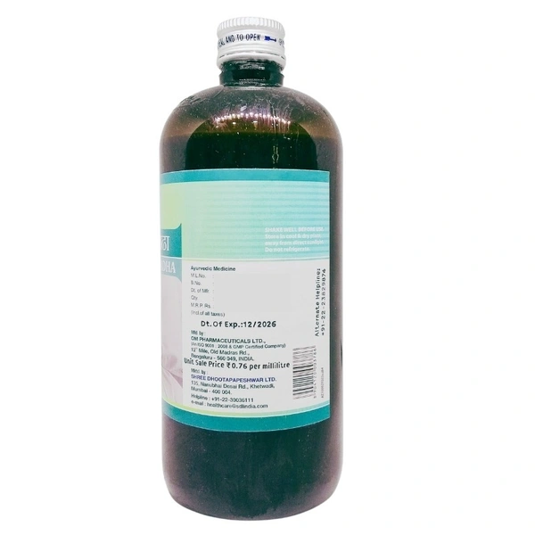 SHREE DHOOTAPAPESHWAR Mahasudarshan Kadha - Shree Dhootapapeshwar - 450Ml