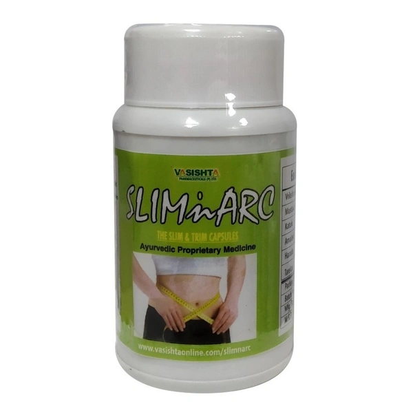 VASISHTA PHARMA Slimnarc Capsule - Vasishta - 60 Capsules