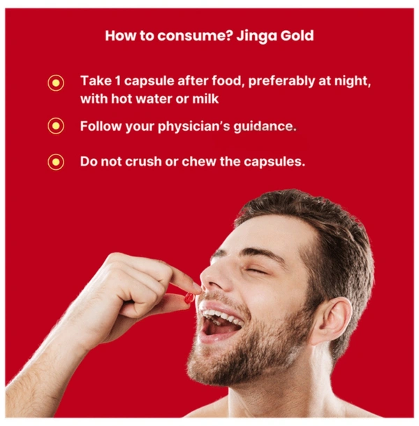 LINCS PHARMA Jinga Gold Capsule-LINCS PHARMA - 4 Capsule