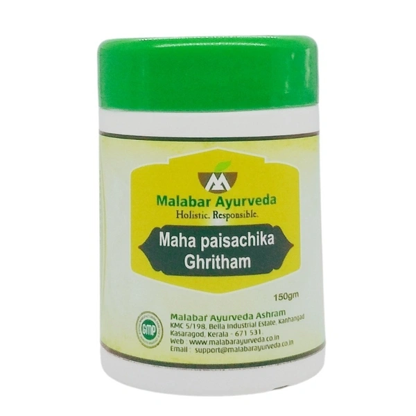 MALABAR AYURVEDA ASH Maha Paishachika Gritha - Malabar - 150g