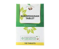 VAIDYARATHNAM Sudarshanam Tablet - Vaidyaratnam - 10 Tablets