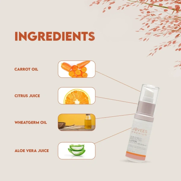 JOVEES HERBAL CARE Premium Sun Shield Protective Lotion SPF 40 - Jovees - 50ml