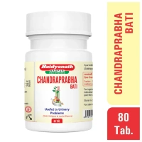 BAIDYANATH  Chandraprabha Bati - Baidyanath - 80Tablet
