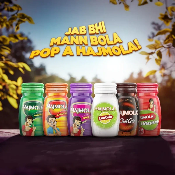 DABUR INDIA LIMITED Hajmola Pudina Tablet - Dabur  - 120Tablet