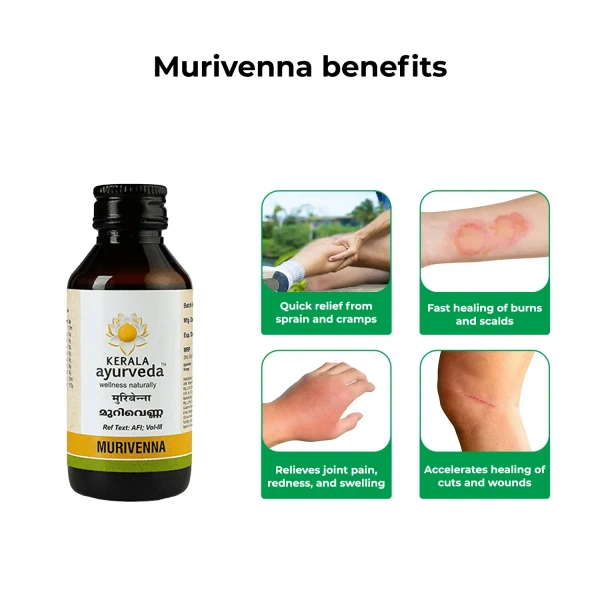 KERALA AYURVEDA Murivenna  Oil - Kerala - 200ml