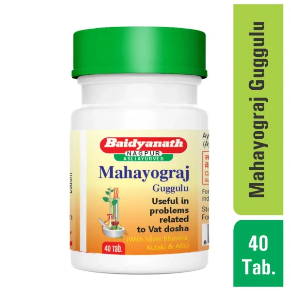 BAIDYANATH  Maha Yograj Guggulu- Baidyanath - 40Tablet