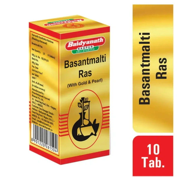 BAIDYANATH  Basantamalti Ras(Gold) - Baidyanath - 25Tablet