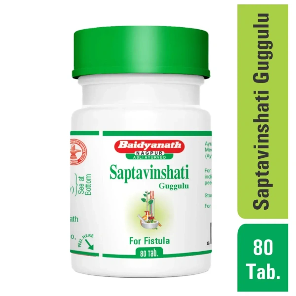 BAIDYANATH  Saptavinshati Guggulu - Baidyanath - 80Tablet