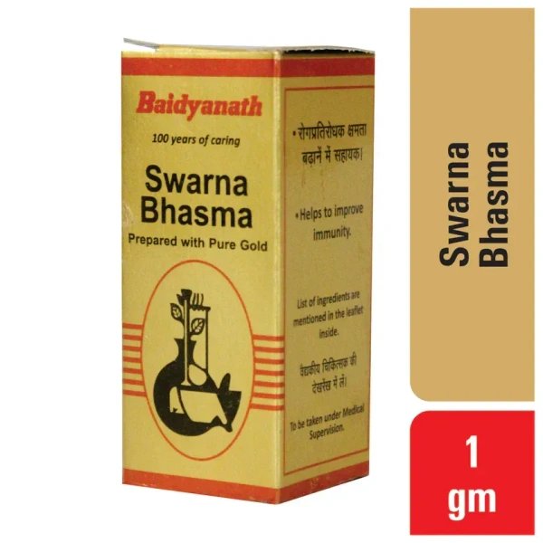 BAIDYANATH Swarna Bhasma - Baidyanath - 1G