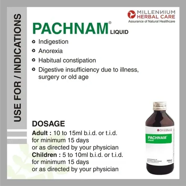 MILLENNIUM HERBALS Panchnam Liquid - Millennium - 200ml