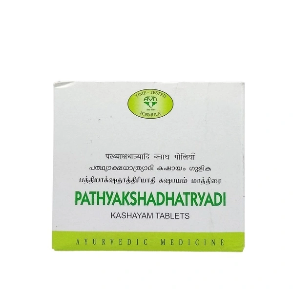 AVN AYURVEDA FORMULA Pathyakshadhatryadi Kashayam Tablet - Avn Ayurveda - 10Tablet