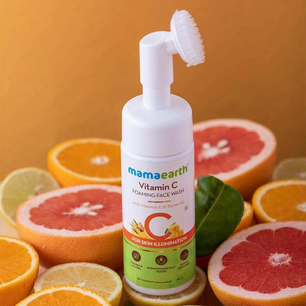 MAMA EARTH Vitamin C Foaming Face Wash - Mama Earth - 150ml