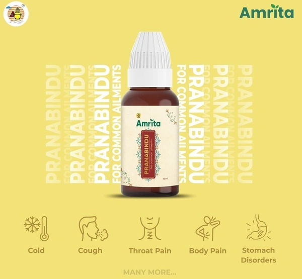 AMRITA HERBOCEUTICAL Prana Bindu - Amrita Herbo - 10Ml