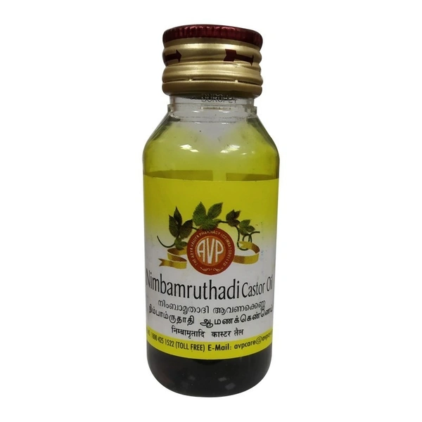 THE ARYA VAIDYA PHARMACY Nimbamruthadi Castor Oil - AVP - 200Ml