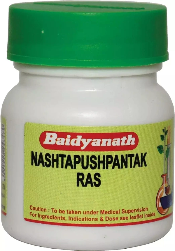 BAIDYANATH  Nashtapuspantak Ras - Baidyanath - 40Tablet