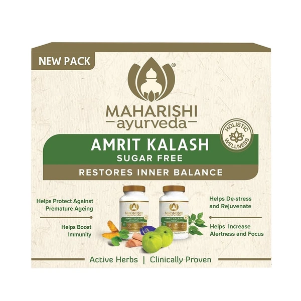 MAHARISHI AYURVEDA  Amrit Kalash Dual Pack Sugarfree - Maharishi - 60Tablets