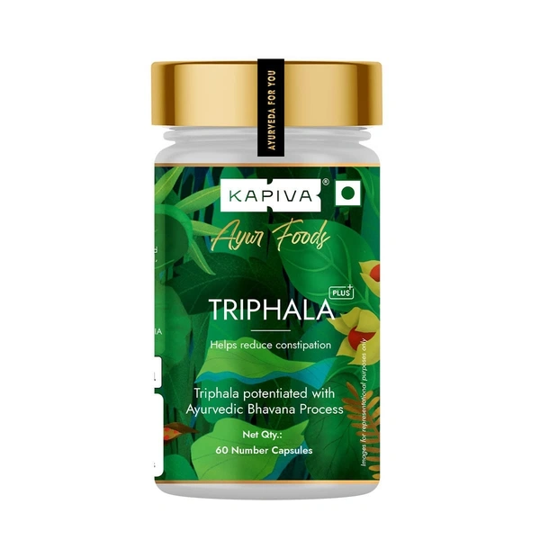 KAPIVA Triphala Plus Capsules - Kapiva - 60Capsules