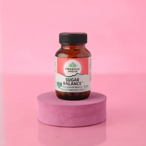 ORGANIC INDIA Sugar Balance Capsule - Organic - 60Capsule
