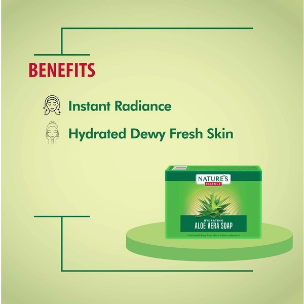 NATURES ESSENCE Alovera Soap - Nature's - 75g