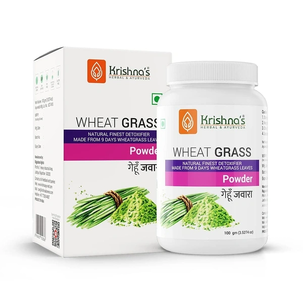 KRISHNA PHARMACY Wheat Grass Powder - Krishna - 100gm
