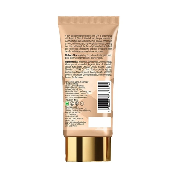 JOVEES HERBAL CARE Silk Foundation (SPF 15) No.2 - Jovees - 30g
