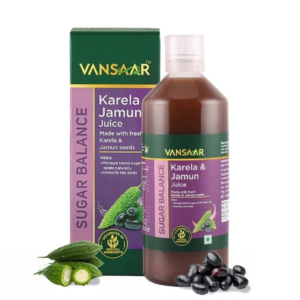Vansaar Karela & Jamun Juice - Vansaar - 1L