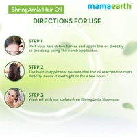 MAMA EARTH Bhringamla Hair Oil - Mama Earth - 250Ml