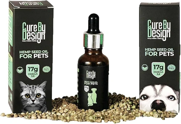 CURE BY DESIGN Hemp Seed Oil - Cure By Design - 200ML
