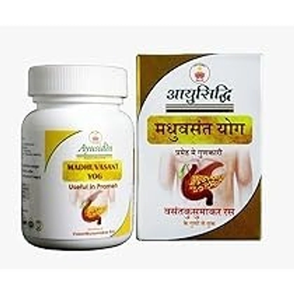 AYUSIDDHI HERBALS Madhuvasant Yog - Ayusidhi - 30Tablet