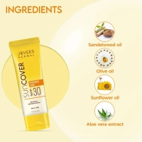 JOVEES HERBAL CARE Sandalwood Natural Sun Cover SPF 30 - Jovees - 100g