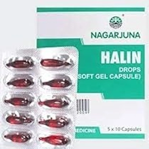 NAGARJUNA Halin Drops - Nagarjuna - 50Tablet